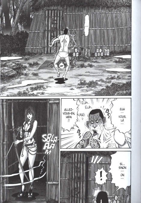 Ladyboy vs yakuzas tome 3_ planche